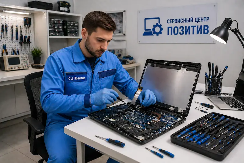 Замена шлейфа матрицы ноутбука в Новой Усмани