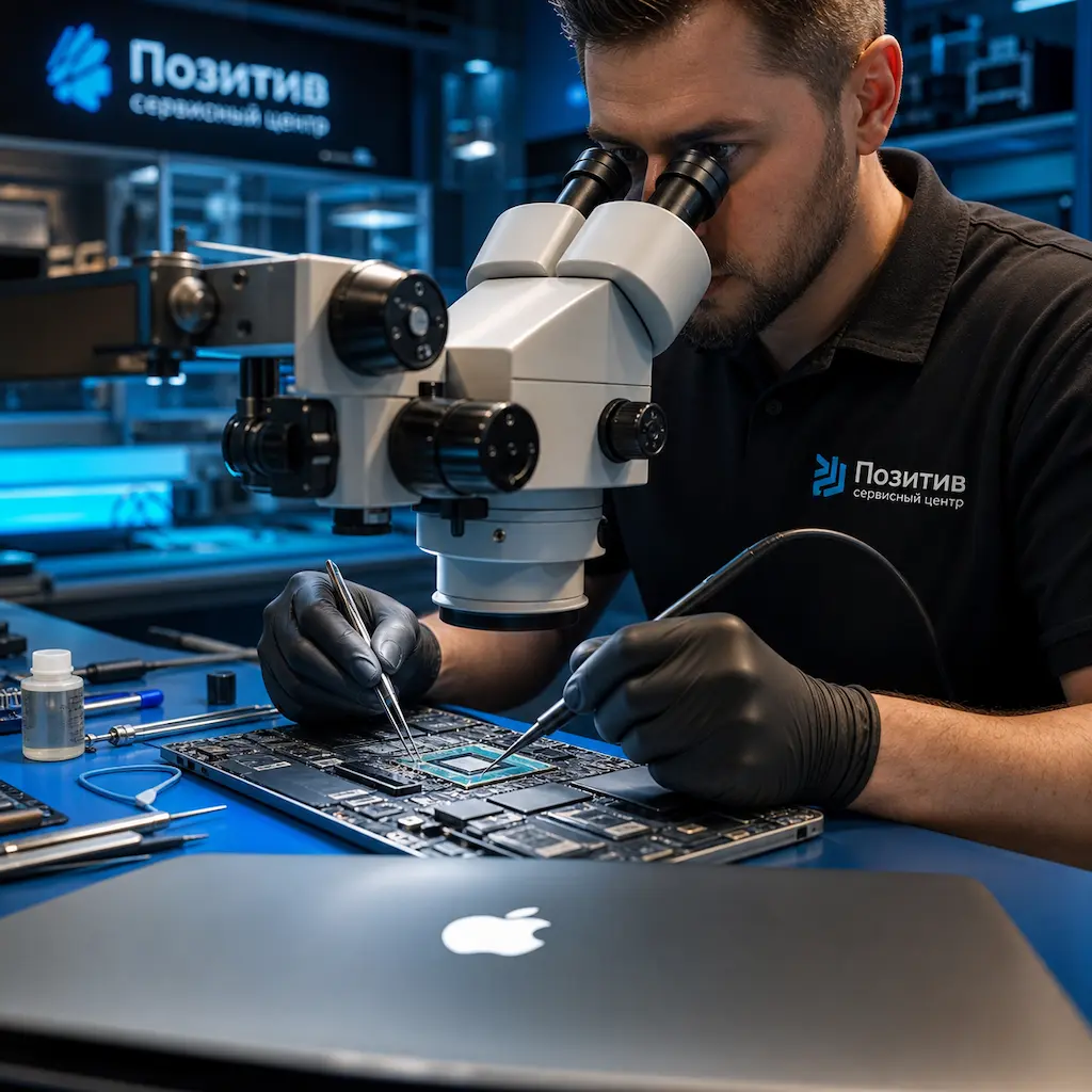 Замена видеокарты Apple MacBook в Новой Усмани
