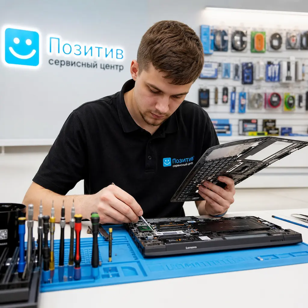заменить клавиатуру на ноутбуке Lenovo в Новой Усмани