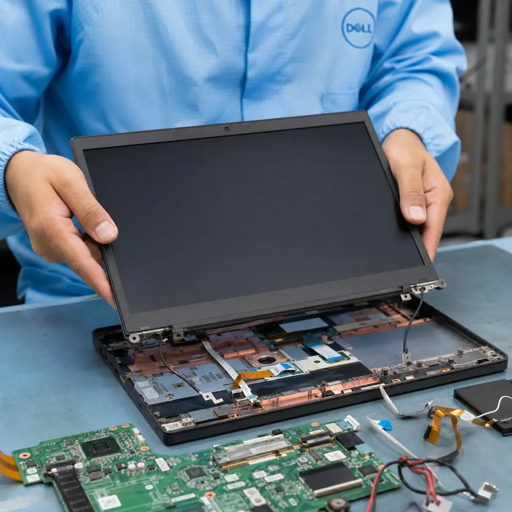 заменить матрицу ноутбука Dell в Новой Усмани
