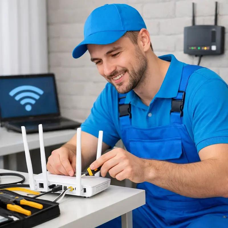 Настройка Wi - Fi в Новой Усмани