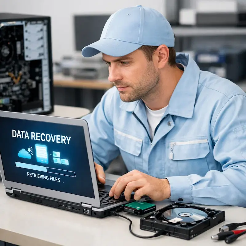 Восстановление данных и файлов в Новой Усмани