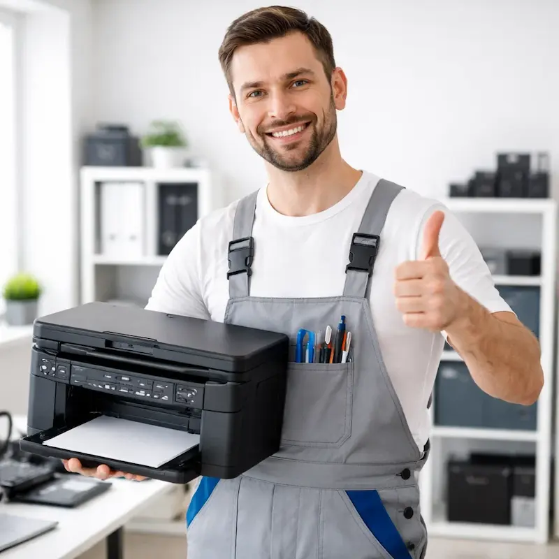 Установка и настройка принтера в Новой Усмани