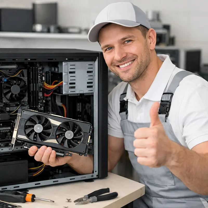 Замена видеокарты ПК в Новой Усмани