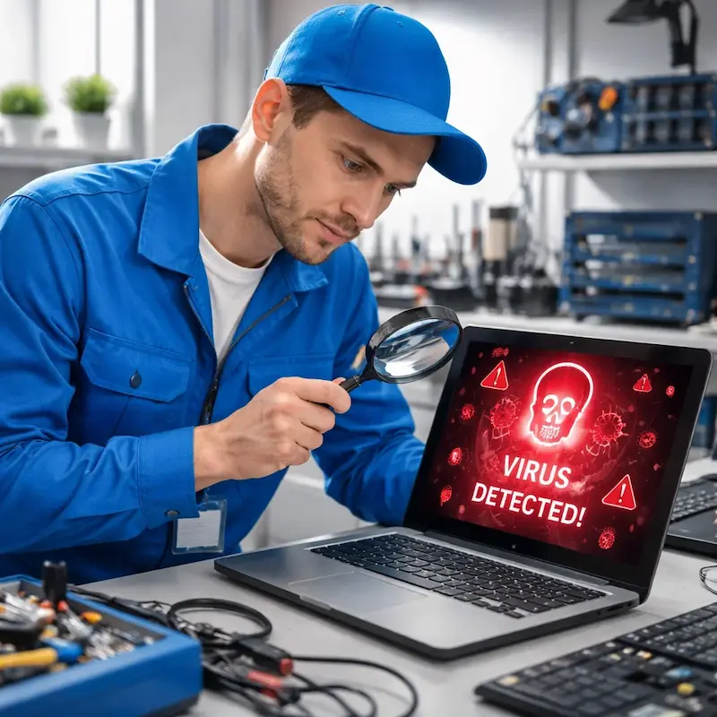 Поиск компьютерных вирусов в Новой Усмани