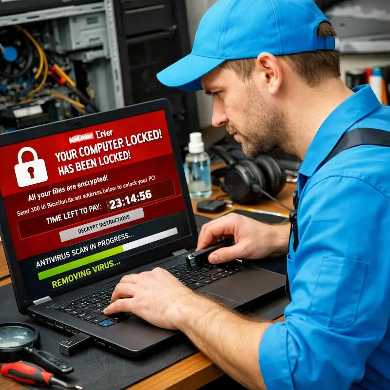 Удалить винлокер в Новой Усмани